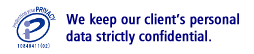 We keep our customer's personal date strictly confidential.